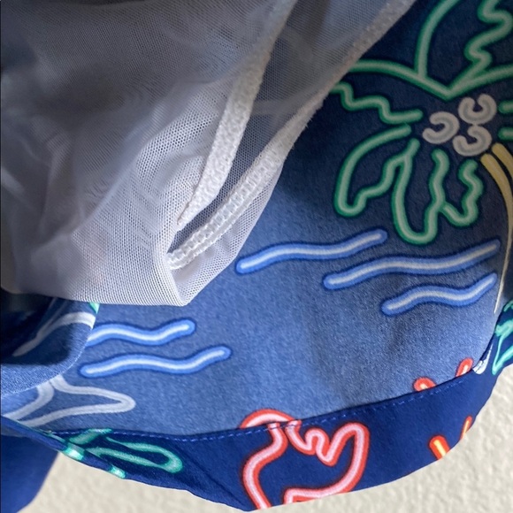 Chubbies the neon lights shorts Tropical Print Swim Shorts men’s medium - Picture 4 of 6